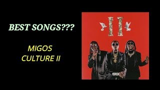 Culture II - List of My TOP 10 songs in less than 1 minute!