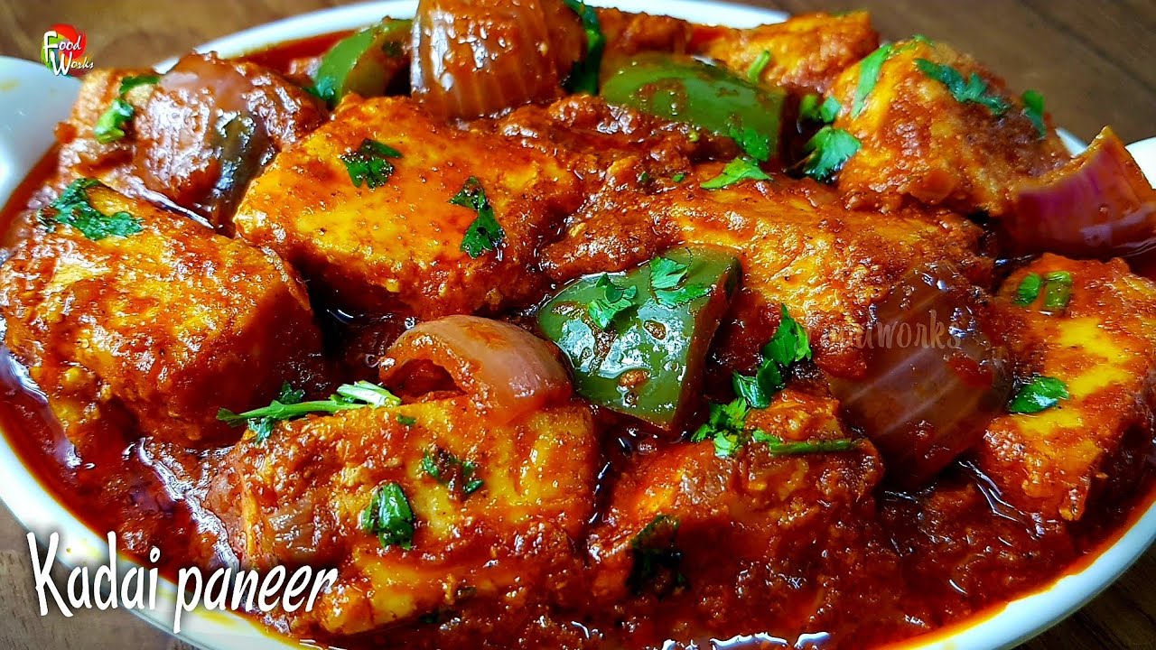 Kadai Paneer Recipe (Restaurant & Homestyle)