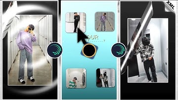 NEW TRENDING 🥶 XML EDIT 3D XML FILE in Alight motion PRESET💝 3D iCON EFFECT