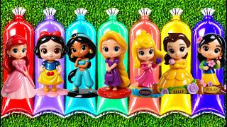 MENEMUKAN Disney Princess: Aurora, Cinderella, Mulan, Jasmine & Belle! 👑✨🌸