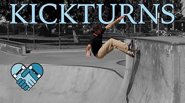 HOW TO KICKTURN - Frontside & Backside, on Flat & Ramps with Steve Caballero