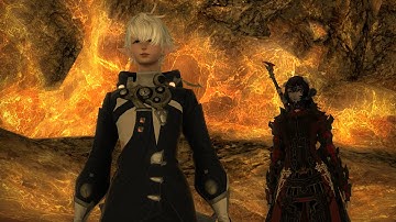 Final Fantasy XIV: The  Binding Coil of Bahamut cutscenes