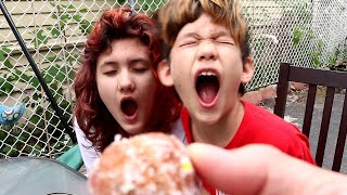 First Day Out Of Quarantine Tim Hortons Timbit Donut Hack Food Challenge