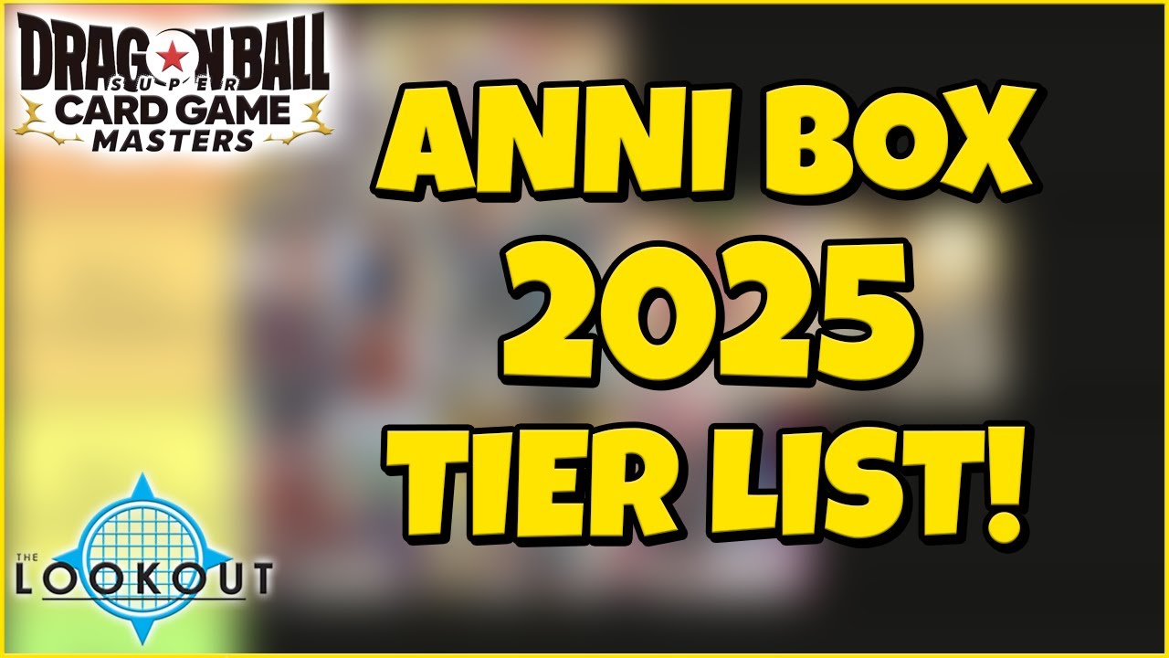 DBSCG MASTERS ANNI BOX TIER LIST! - YouTube