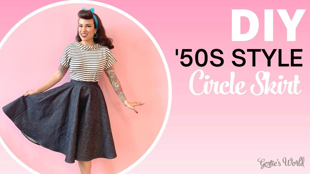 Aggregate 82+ vintage circle skirt pattern super hot