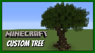 Minecraft How to build - Custom tree tutorial