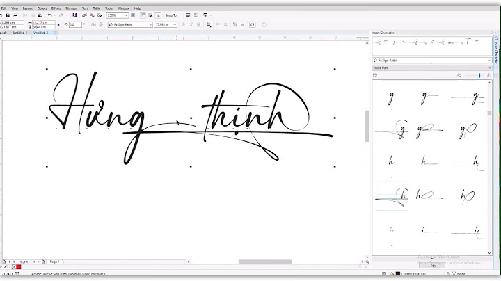 Hướng dẫn add font vào corel x7 năm 2024