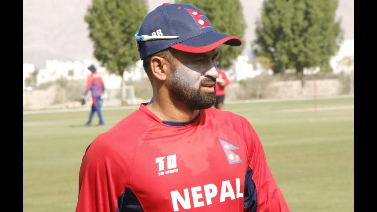 Binod Bhandari and Rohit Paudel batting on nets||neplays tv ||2019