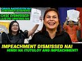 CONFIRMED! GOODNEWS! VP SARA 1MPEACHMENT CASE DISMISSED! KAMARA NAGDESISYON NA! LUISTR0 UMATRAS NA!?