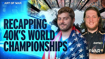 World Championships of Warhammer Review with the World Champion!