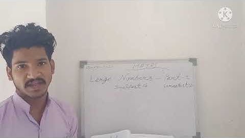 Maths || Class -5 || chapter -1 ( large numbers) part -2