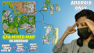 HOW TO INSTALL GTA MIXED MOD IN GTA SAN ANDREAS ANDROID | GTA UNITED | 3 MAPS IN ONE GAME | LAXUBOY
