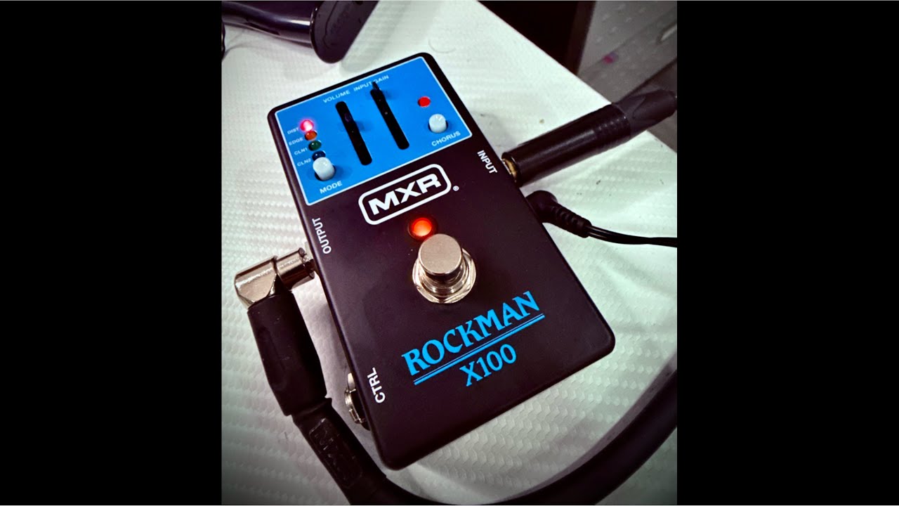 Def Leppard Hysteria Mxr Rockman pedal
