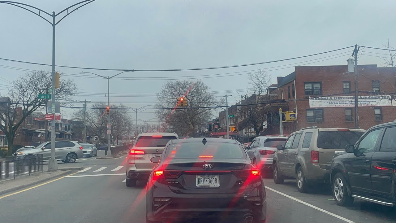 4K New York - Driving tour of Kings County Brooklyn, New York