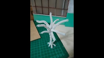 10 Minute Tree! Making a Diorama Tree. Quick & Easy! How to make a Miniature Tree