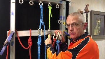 30s @ RopeLab: #33 Fall Factor = fall distance / rope in service.