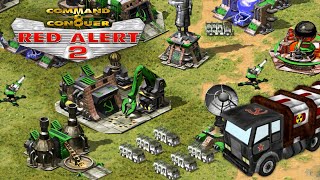 Red Alert 2 | Demolition Island | (7 vs 1 + Superweapons)