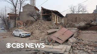 Earthquake strikes China's Gansu province, killing more than 100
