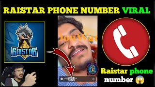 RAISTAR PHONE NUMBER VIRAL KASE HUWA 😱 GYAN GAMING PRANK RAISTAR 😂