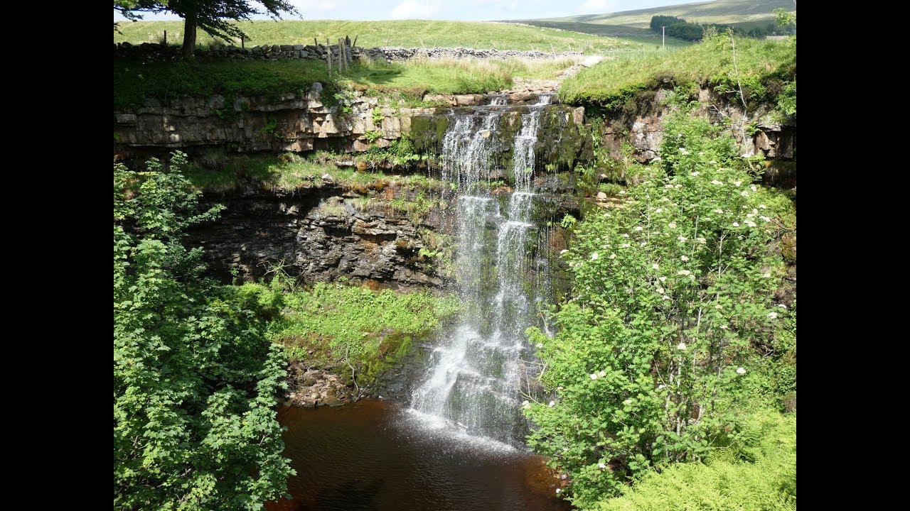 Yorkshire Dales Country Walk   Garsdale Station to Hell Gill Force round