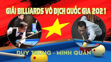 Vietnam Billiards Carom Championship. Nguyễn Duy Trung - Nguyễn Cao Nhân Minh Quân