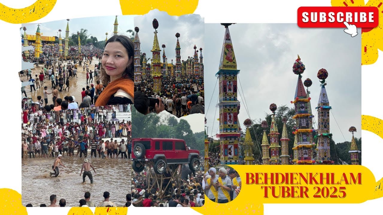 🌾 Biggest Environmental Tuber BEHDEINKHLAM Festival in Meghalaya || Sacred Rituals & Vibrant Culture