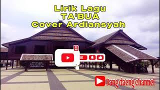 TA'BUA (COVER) || Ardiansyah #lagumakassar #lagumakassarterbaru #lagumakassarcover