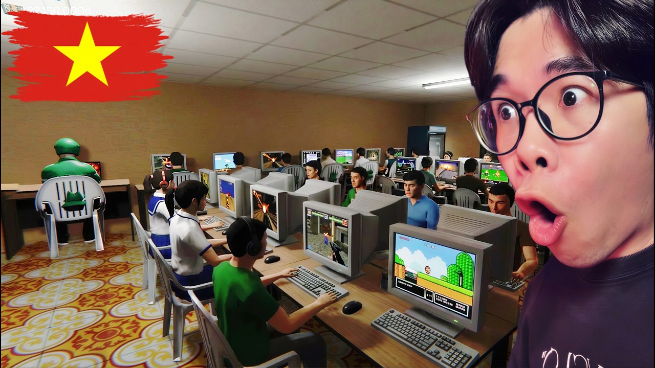 TÔI LẦN ĐẦU MỞ QUÁN NÉT Ở VIỆT NAM ! | Net 24h: Vietnamese Internet Cafe Chaos