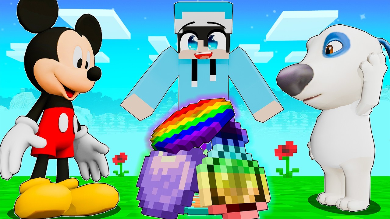 ماين كرافت لكن حلويات القوه السحريه !!؟ 🍭🤯