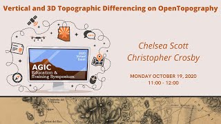 Vertical and 3D Topographic Differencing with OpenTopography