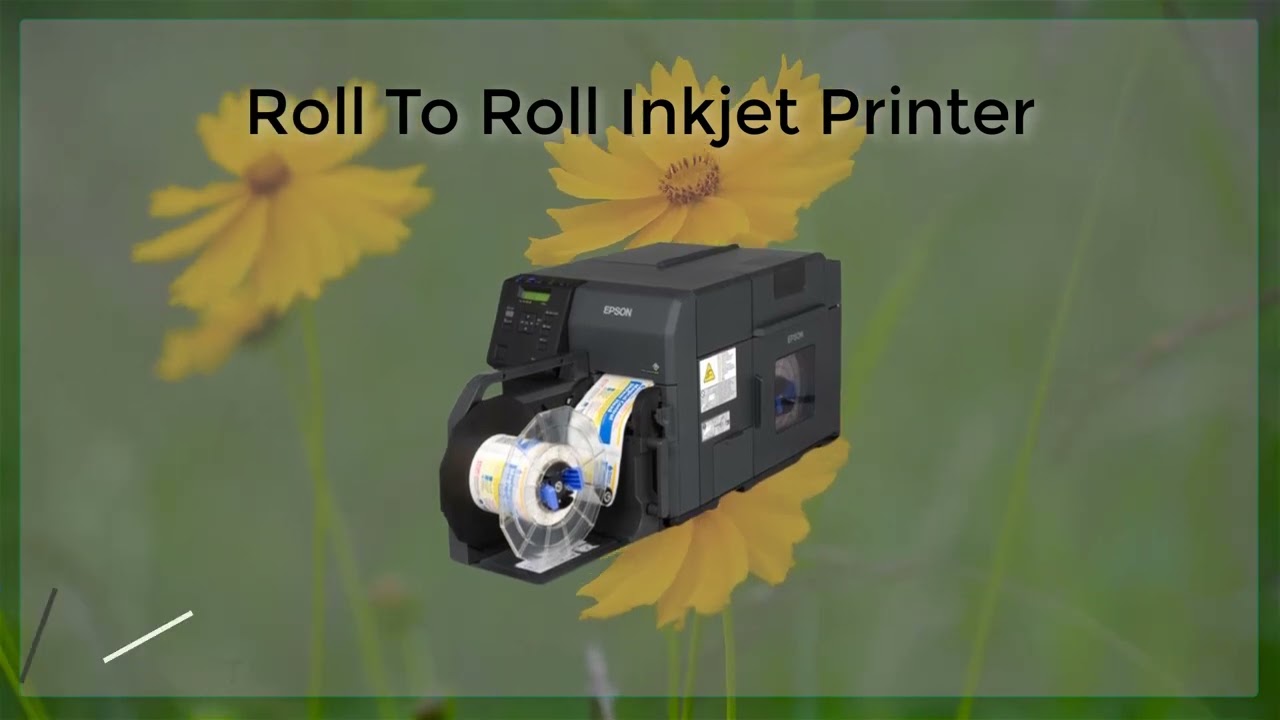 Roll To Roll Inkjet Printer