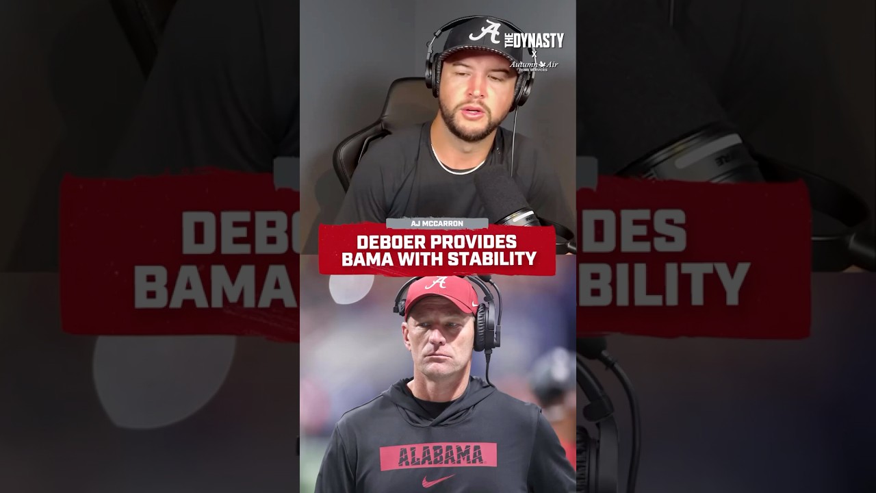 DeBoer Provides Bama With Stability