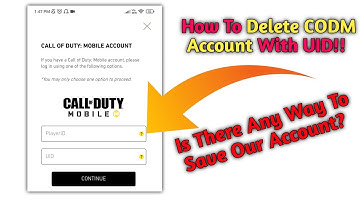 How To Delete CODM Account With UID | Save Your Account Now!!