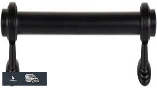 Atlas Homewares 431 BL 7 9 16 in. (192mm) Bronte Collection Pull Matte Black