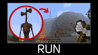 WAIT WHAT (Minecraft Big Sirenhead) #💀