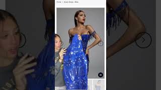 Bella Barnett Try-On What I Ordered Vs. What I Got After Party Dress