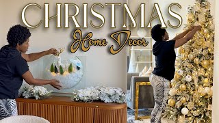 Christmas Decorate With Me 2025 | Luxury Gold Christmas Tree