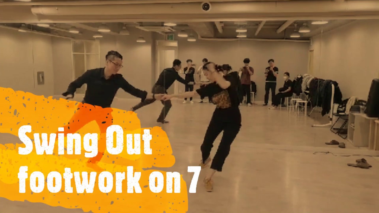 Lindy Hop Intensive 21-6: Swing Out footwork on 7