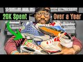 I SPENT $20,000 ON SNEAKERS this past year... what I have on my wall | Millionaire Game