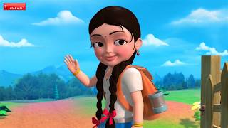 Getting Ready for School | Hindi Rhymes for Children | Infobells
