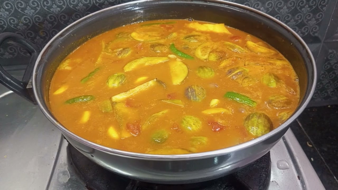 சுவையான சம்பார் செய்வது எப்படி 🍲 Tasty Brinjal Sambar Recipe   