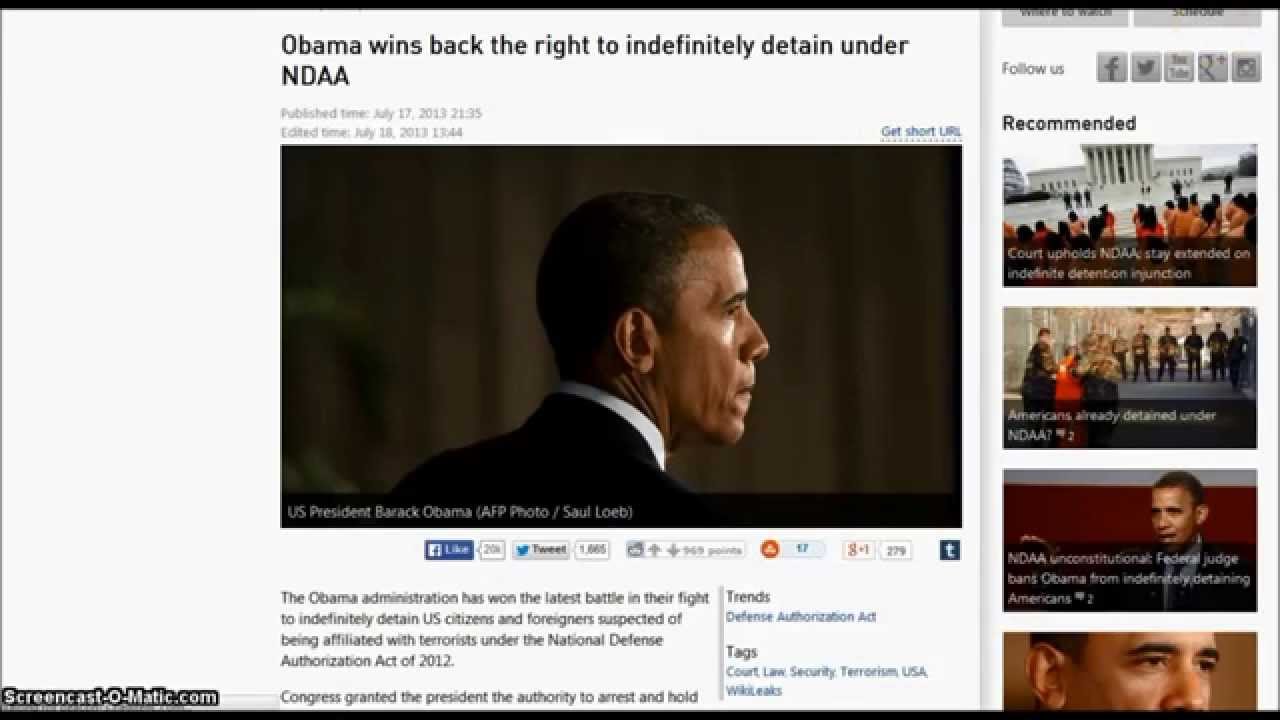 SCOTUS & NDAA Section 1021 Beast Government Turns On Its Citizens - 47