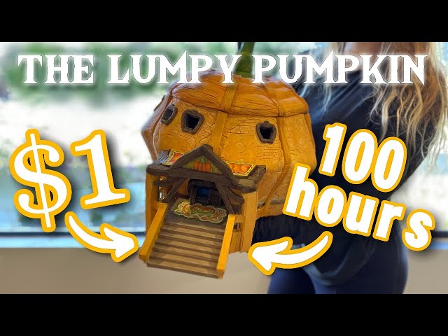 I made Skyward Sword's LUMPY PUMPKIN with $1 Clay // Zelda Crafts class=