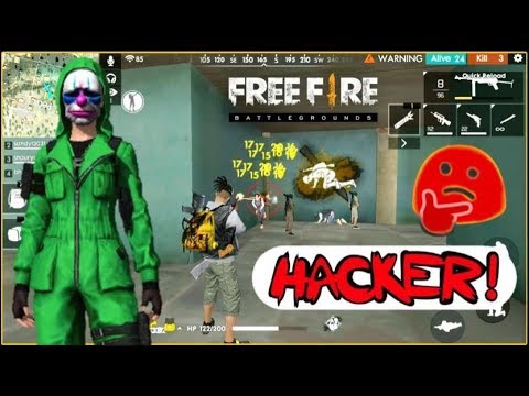Killing Hacker In Freefire Battleground Auto Head Shot Hacker - YouTube