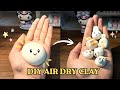 DIY 3 ingredients Air Dry Clay✨ | Malayalam Clay Tutorial🎀 | No Cook Method + Homemade Clay Charms