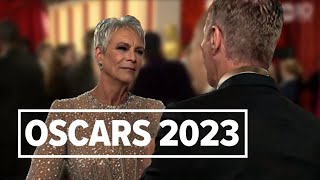 Best Supporting Actress Jamie Lee Curtis | Champagne Carpet Interview - Oscars 2023