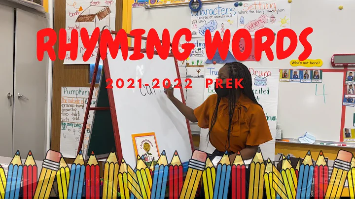 Fun Rhyming Words Lesson for PreK and Kindergarten