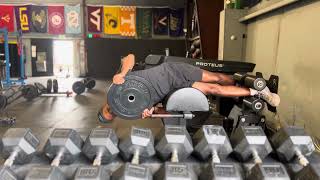 GHD Lateral Bend to Side Plank w Plate Press