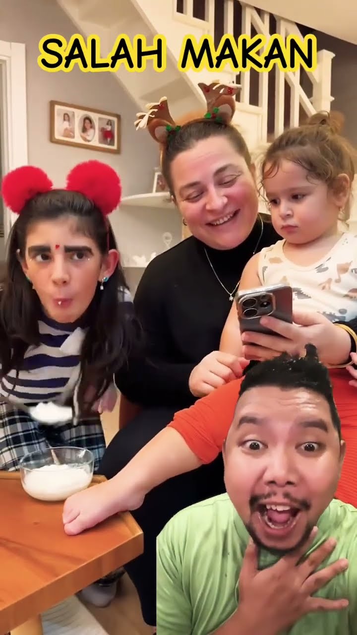 SALAH MAKAN DIKIRA BUBUR!!!?? #funny #family #comedy #baby #challenge
