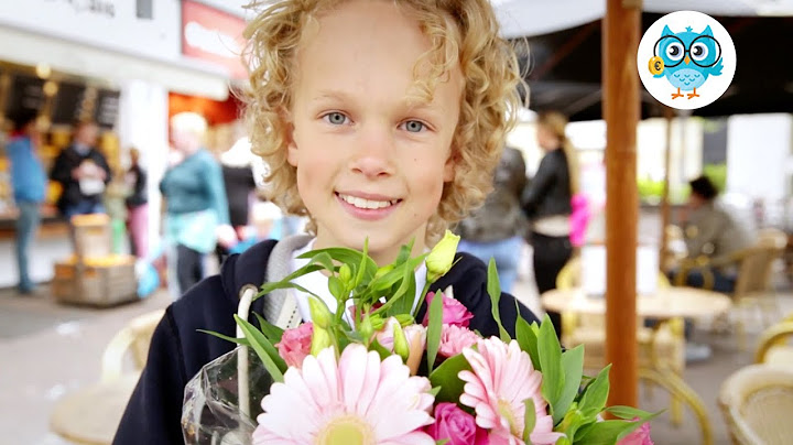 Groep 5 Jort koopt een kado